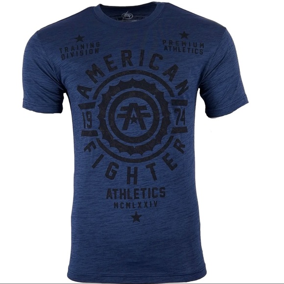 AMERICAN FIGHTER Men's T-shirt FAIR GROVE Athletic M-4XL - Picture 1 of 11